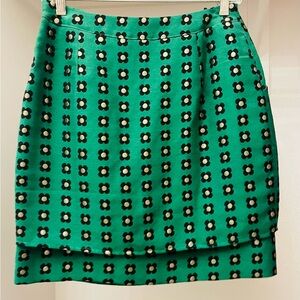 HD in Paris Green Black Mini Pencil Skirt